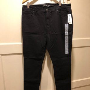 Old Navy Black Mid-Rise Curvy Skinny Jeans (Size 14 - New w/ Tags)